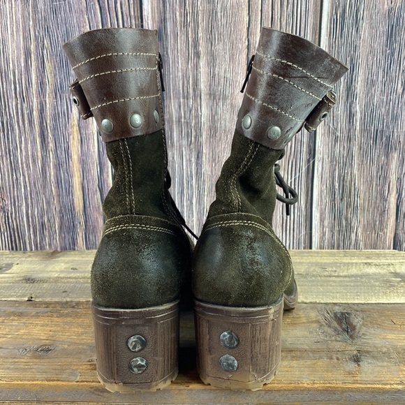 Fly London Lask Mid-calf Dark Brown Boots- Size EUR 39 - Picture 2 of 16